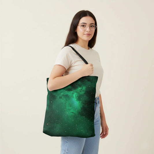 Galaxy tote bag all over print