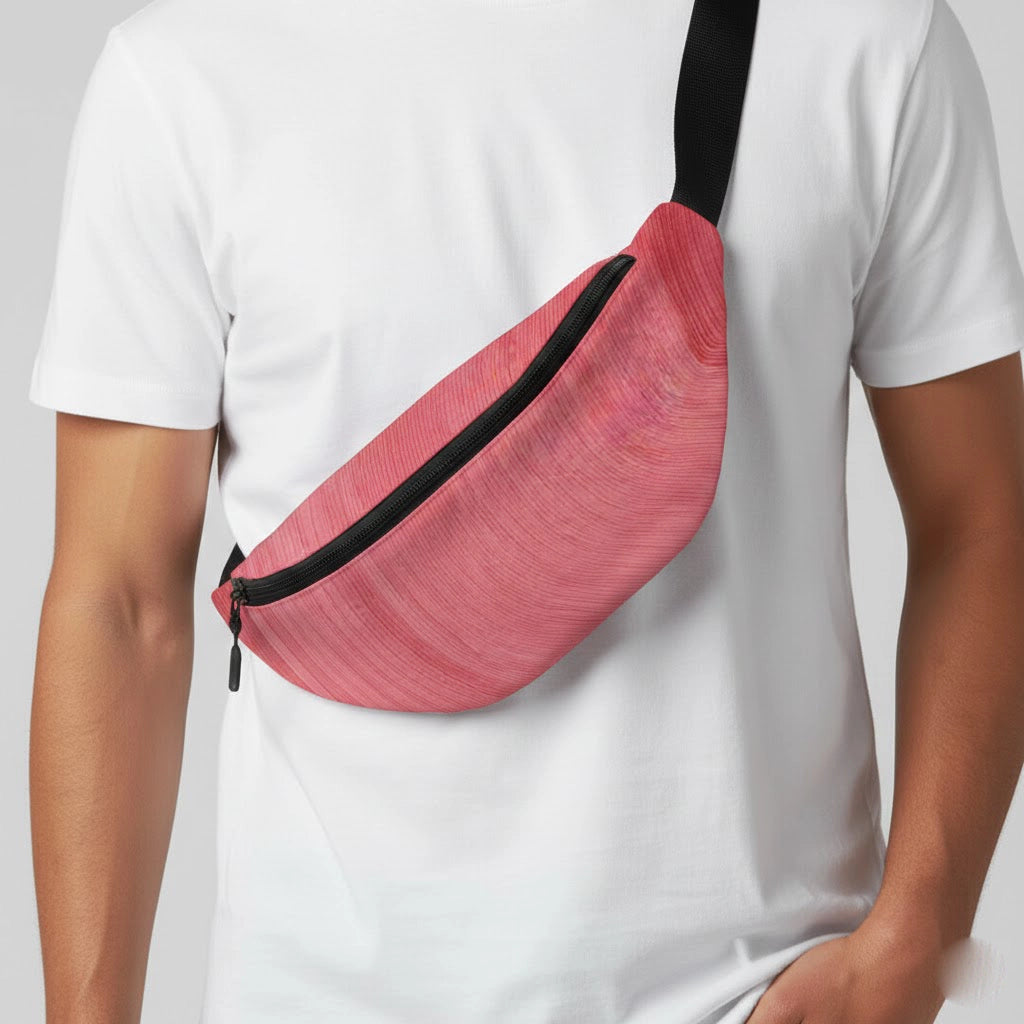 Pattern Pink Fanny Pack