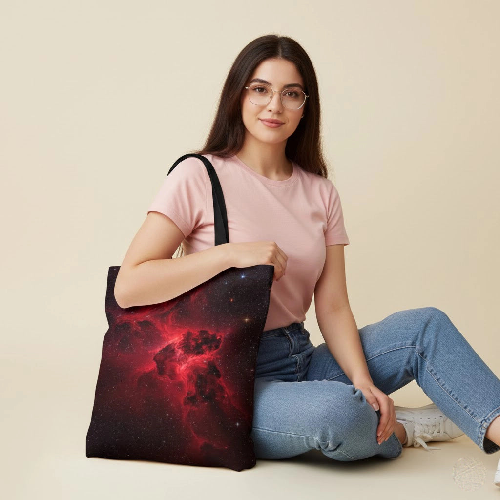 Galaxy tote bag all over print
