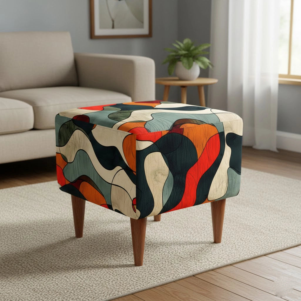 Pattern Pouf