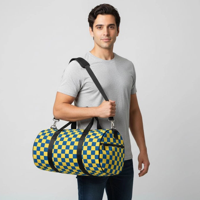 Pattern Duffle Bag