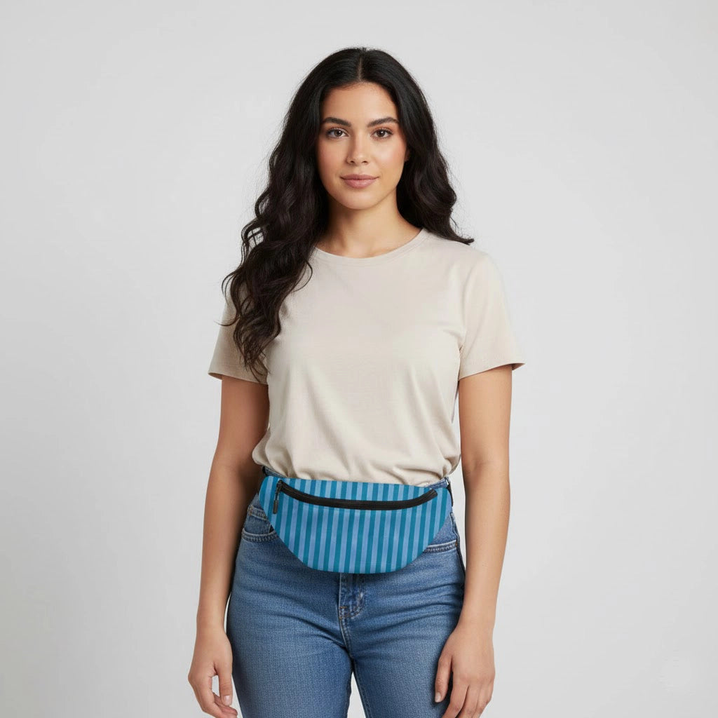 Pattern Bleu Fanny Pack