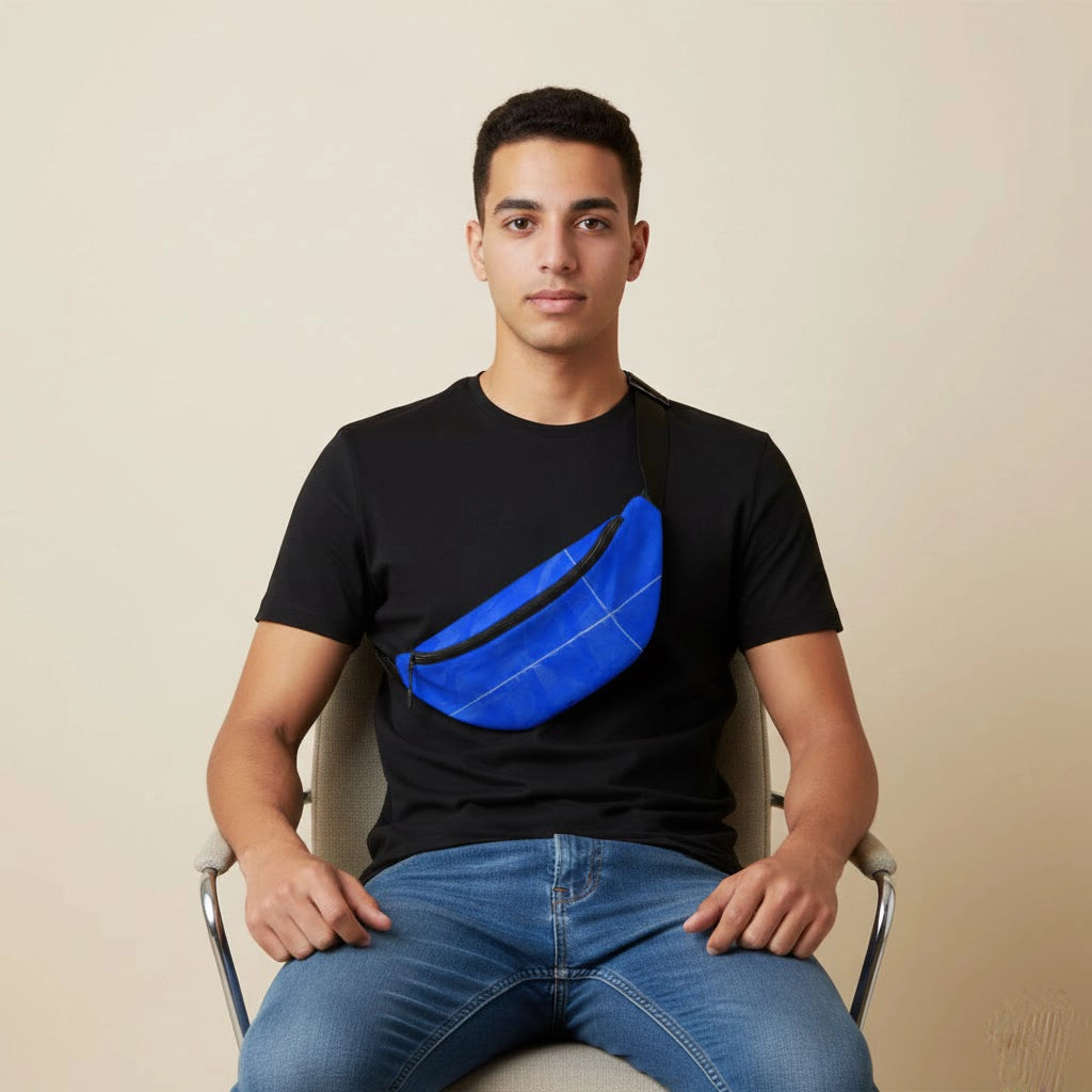 Blue Fanny Pack