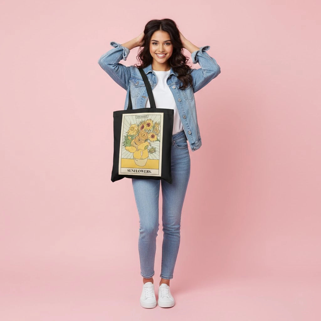 Sunflower tote bag