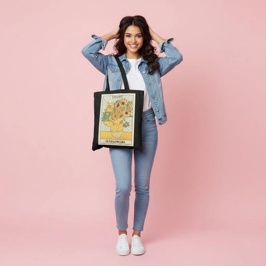 Sunflower tote bag