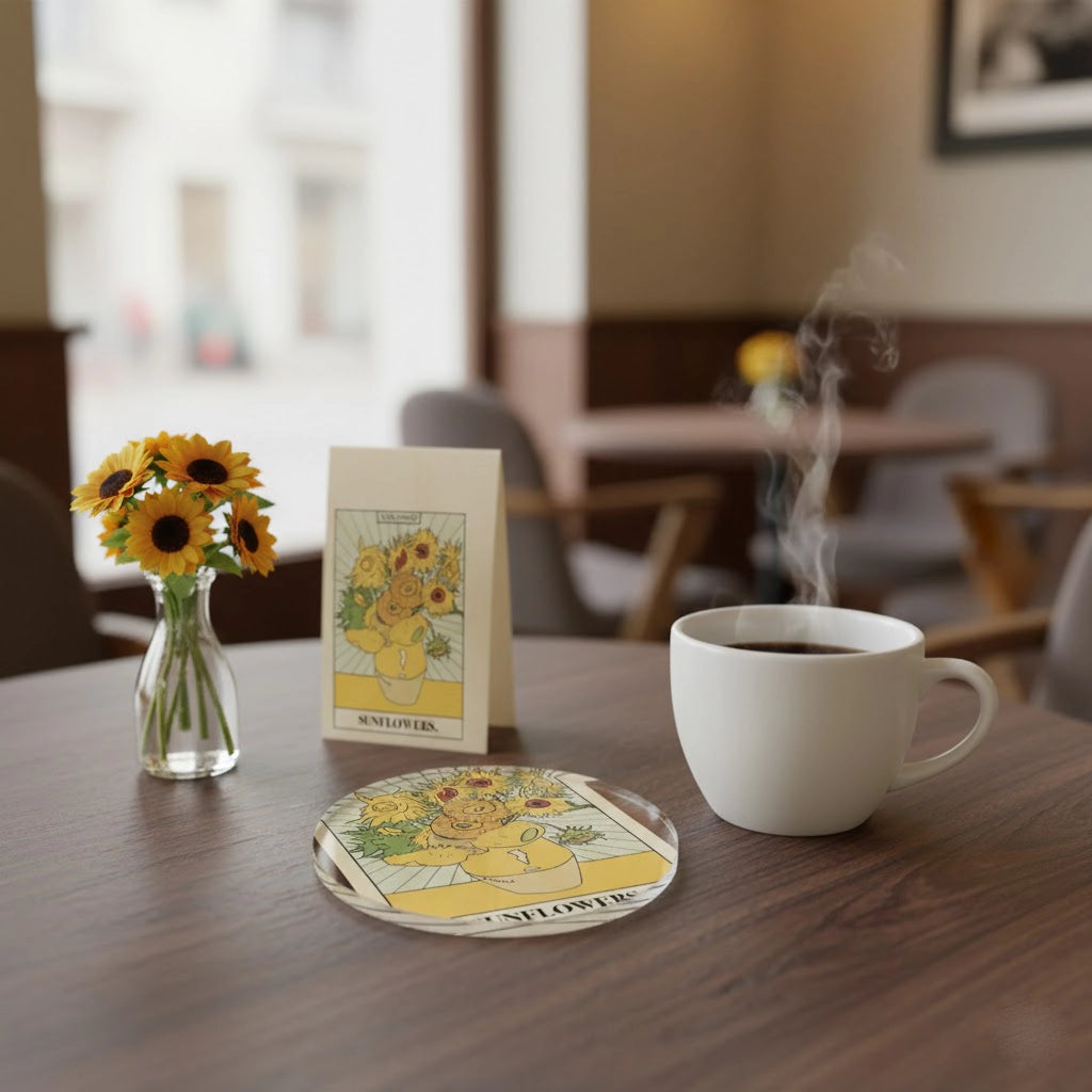 SunFlower Acrylic Coaster