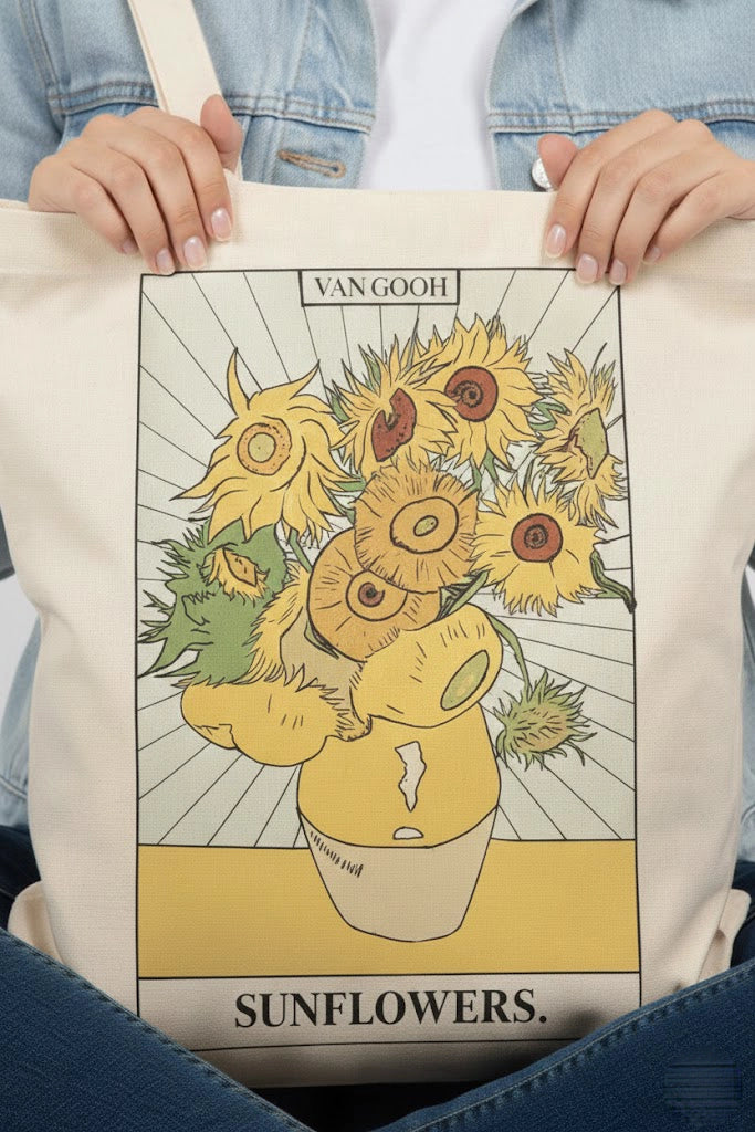 Sun Flower tote bag