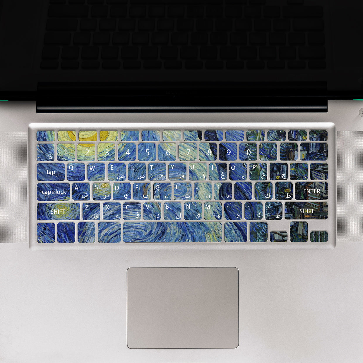 Van goh 2 Laptop Keyboard Sticker