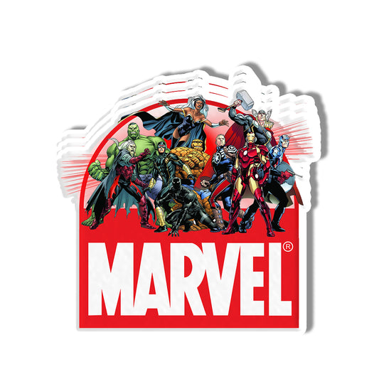 Marvel Faces Sticker