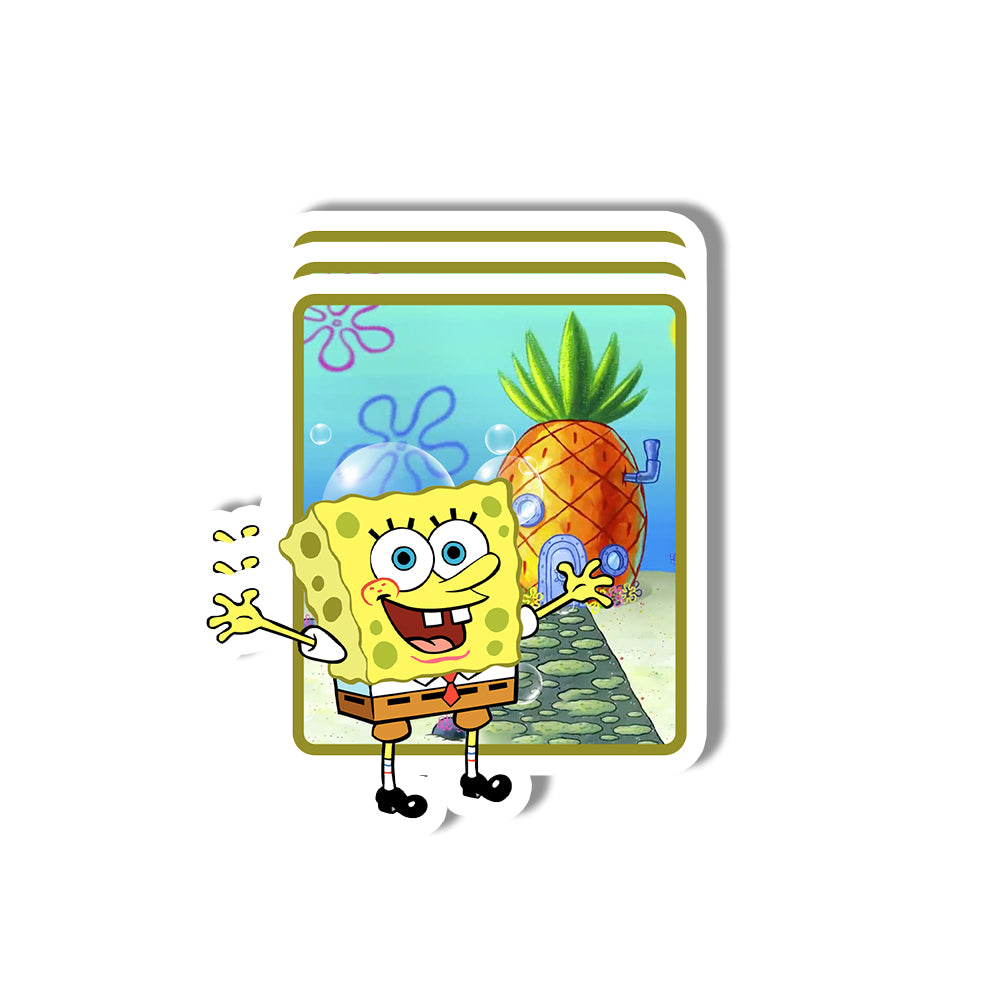 SpongPop Home Sticker