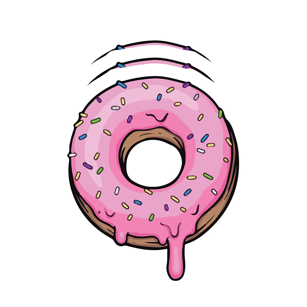 Dounts Pink Sticker