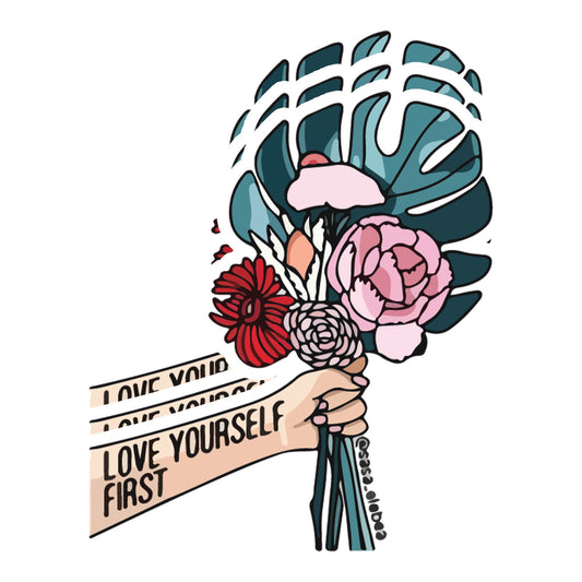 Love Yourself Sticker