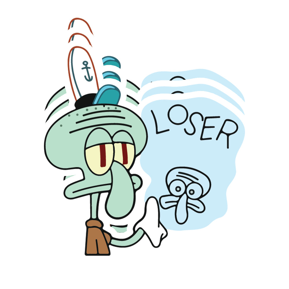 Shafeek Loser Sticker